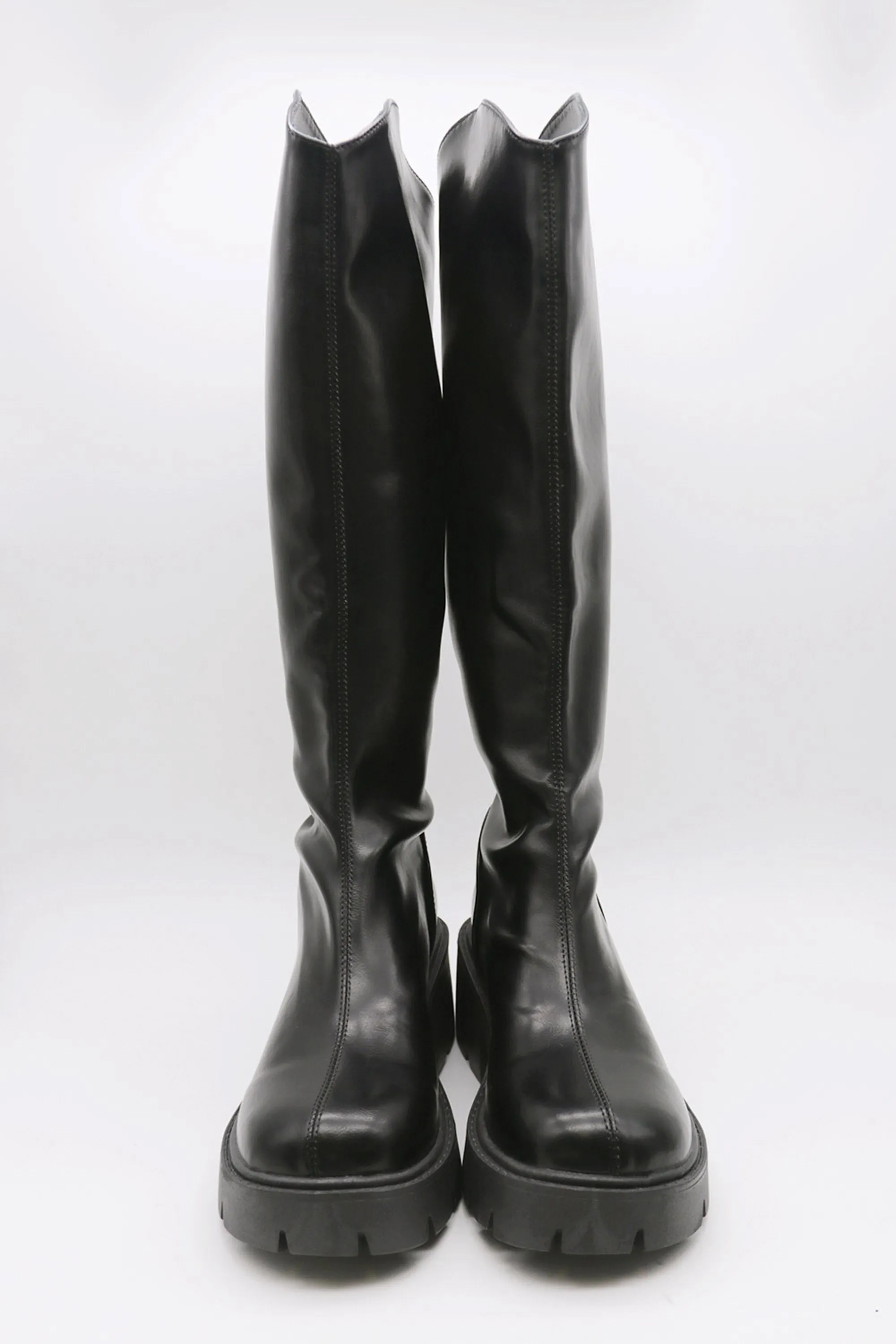 Knee Length Platform Boots