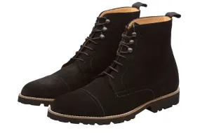 Light Weight Boots – Black Suede