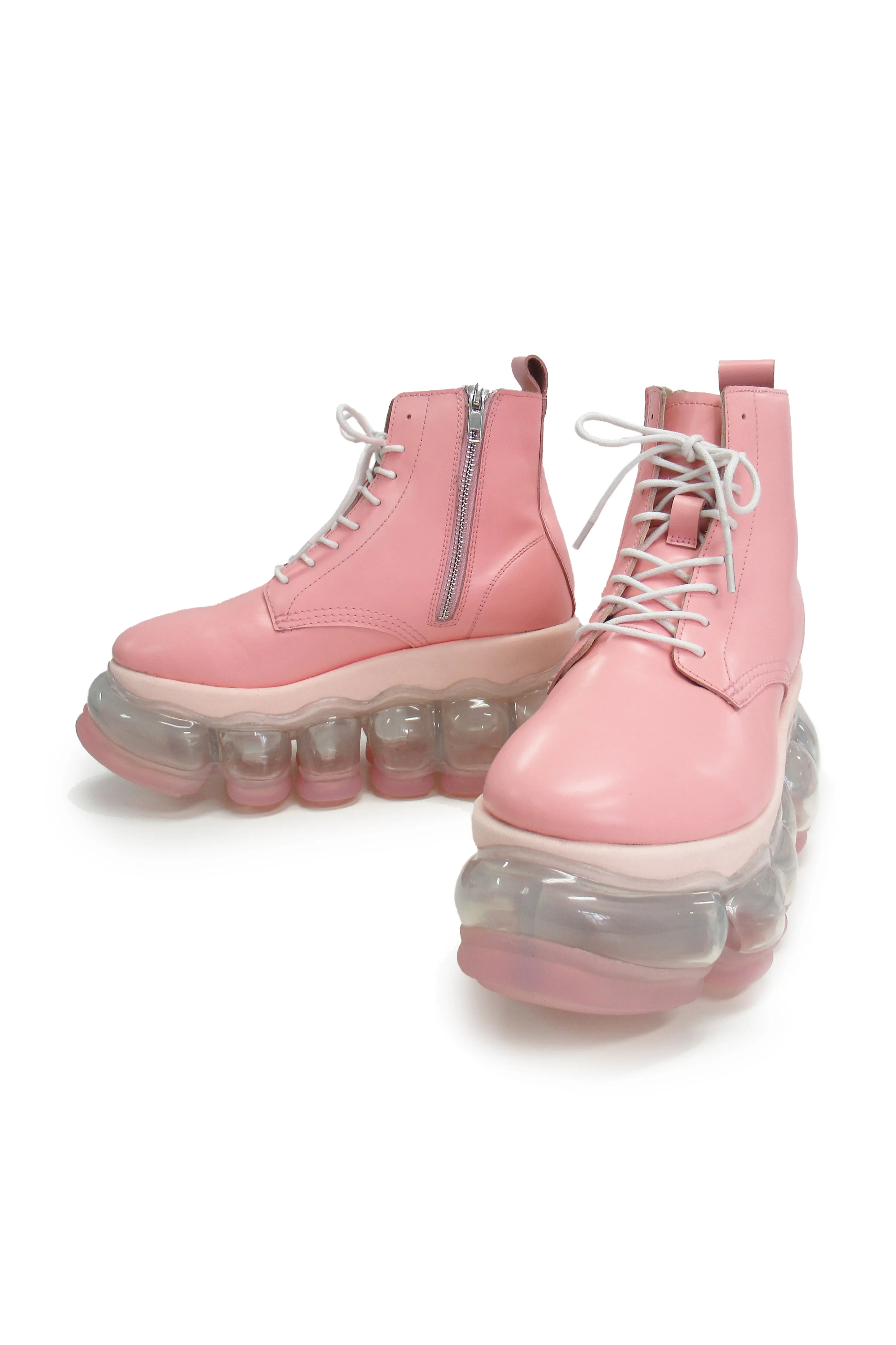 New "Jewelry" Ribbon Boots / Pink