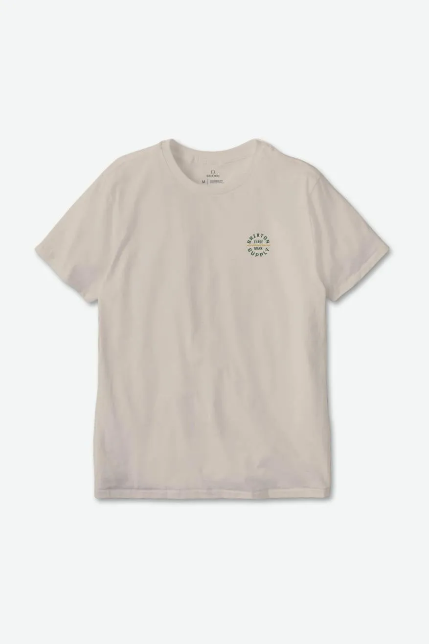 Oath V S/S Standard Tee - Cream/Pine Needle/Mustard