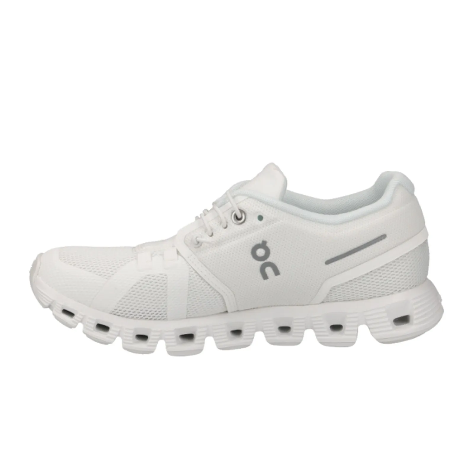 On Running Cloud 5 Running Shoe (Women) - Undyed-White/White