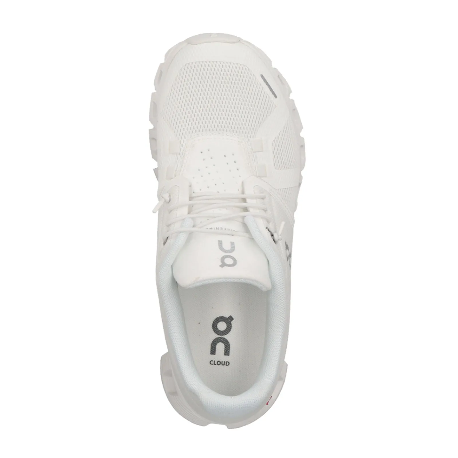 On Running Cloud 5 Running Shoe (Women) - Undyed-White/White