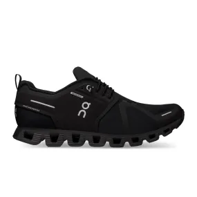 On Running Cloud 5 Waterproof Running Shoe (Women) - All Black