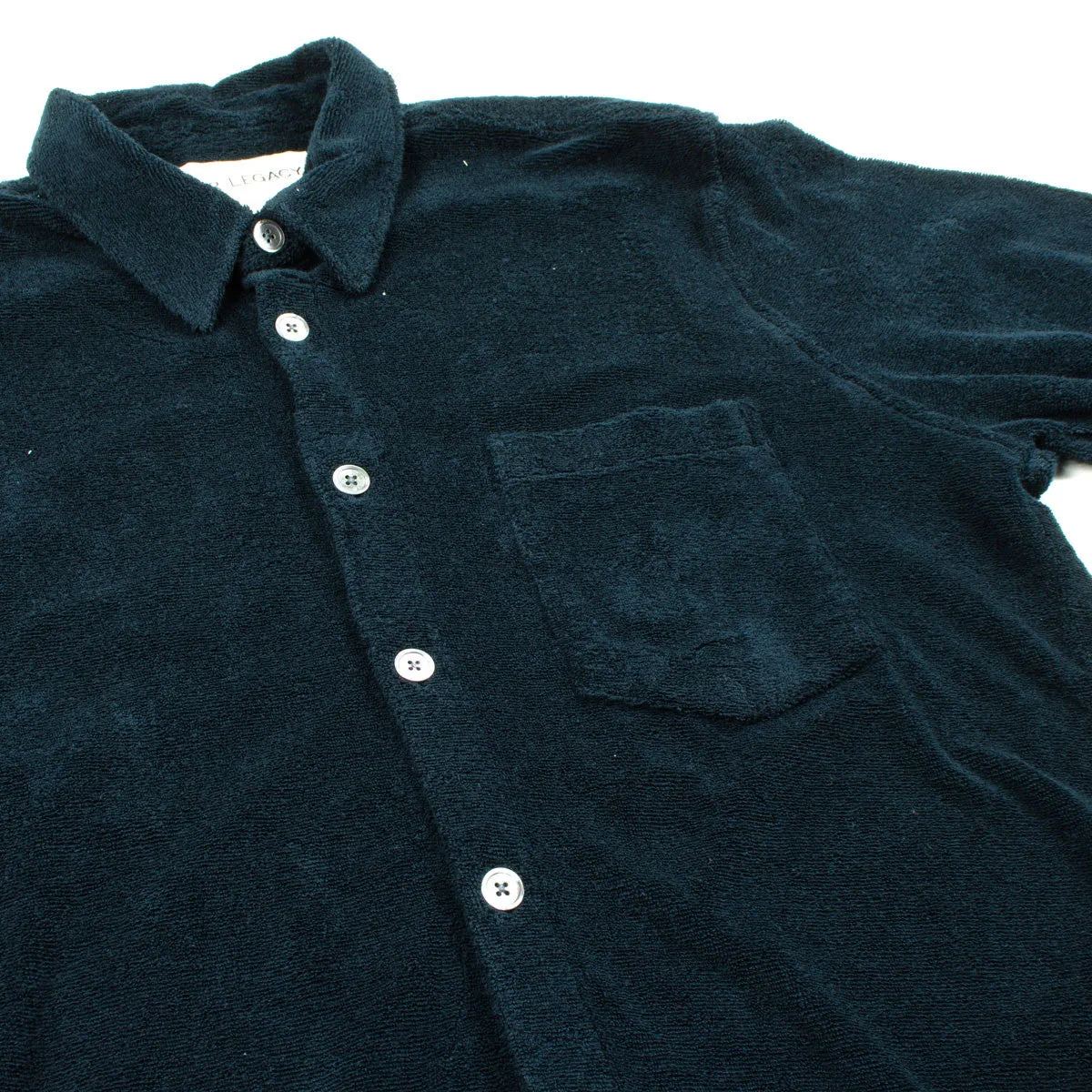 Our Legacy - Terry Shirt - Navy