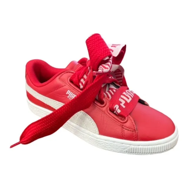 Puma women's sneakers Basket Heart De 364082 03 red