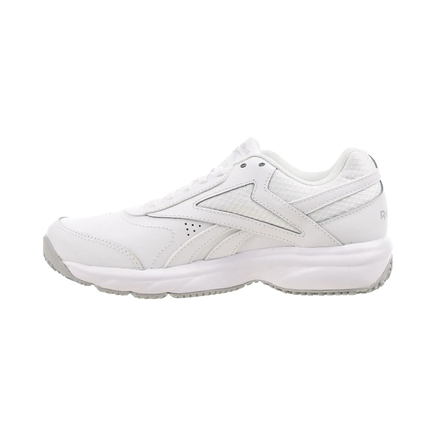 Reebok Work N Cushion 4.0 D Wide Women's Shoes White-Cold Grey 2