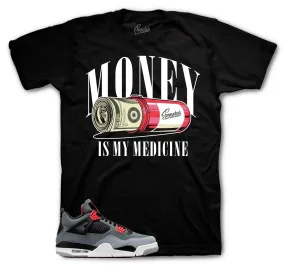 Retro 4 Infrared Money Medicine Shirt