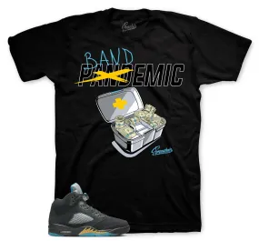 Retro 5 Aqua Bandemic Shirt