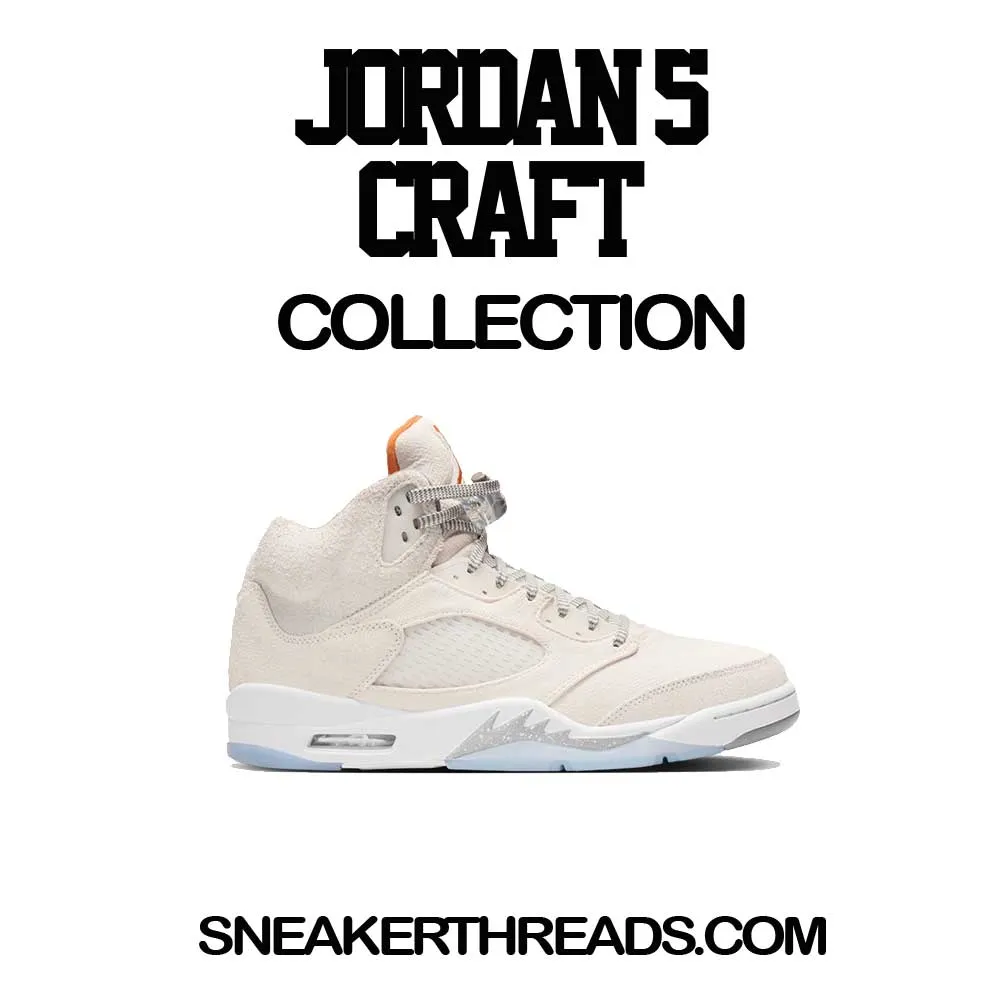 Retro 5 Craft Shirt - Clean Pair - Sand