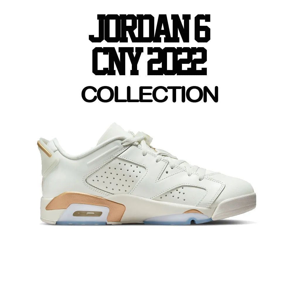 Retro 6 Low CNY Cold As Ice Shirt