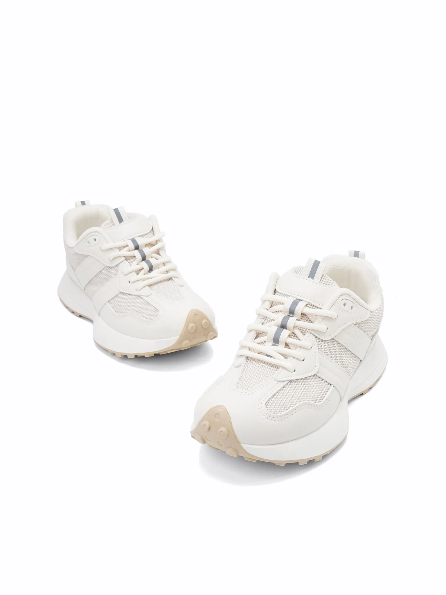 Shubizz Zyrel Comfort Lace-Up Sneakers for Women - Stylish, Lightweight, and Durable Footwear