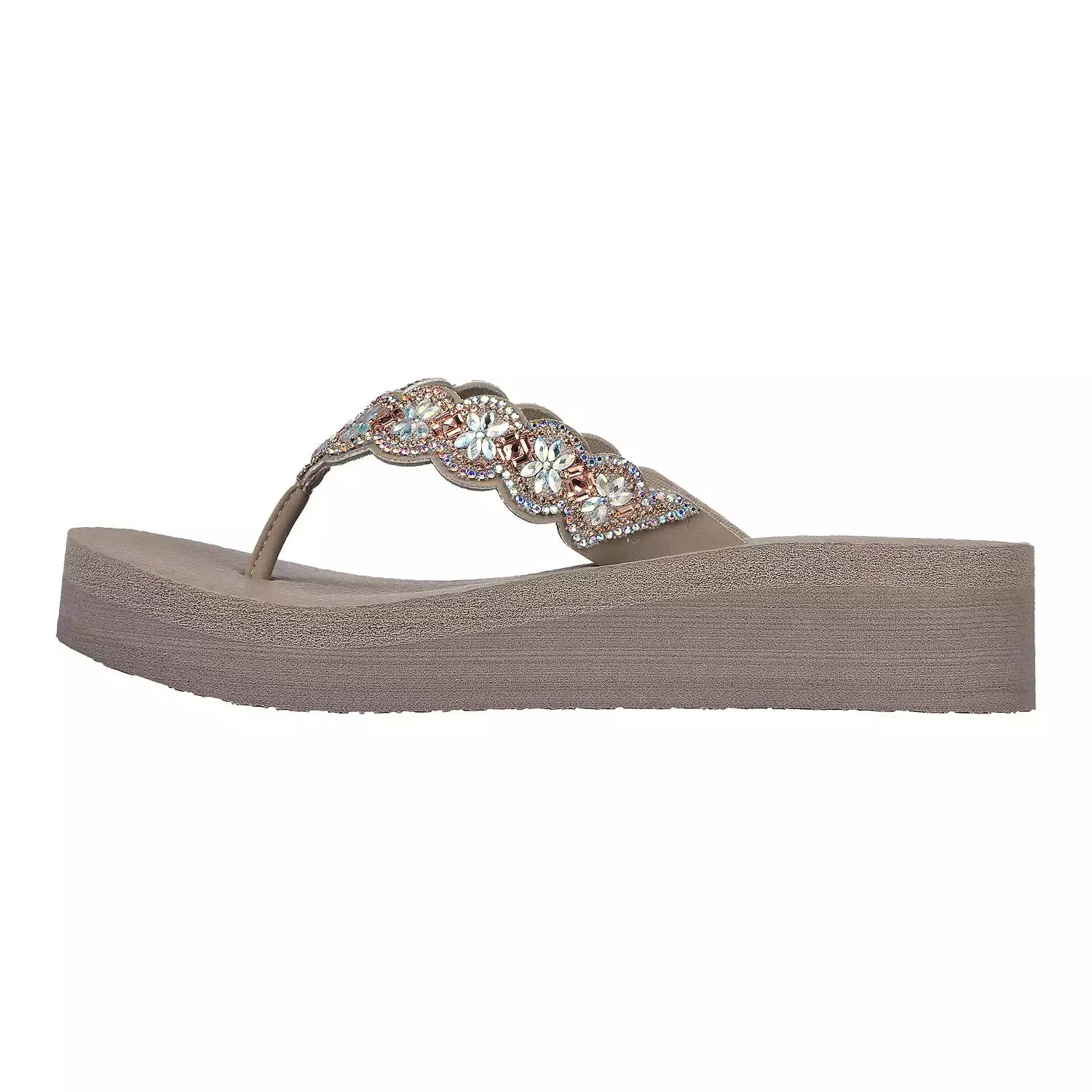 'Skechers' Women's Vinyasa-Happy Spring Sandal - Taupe