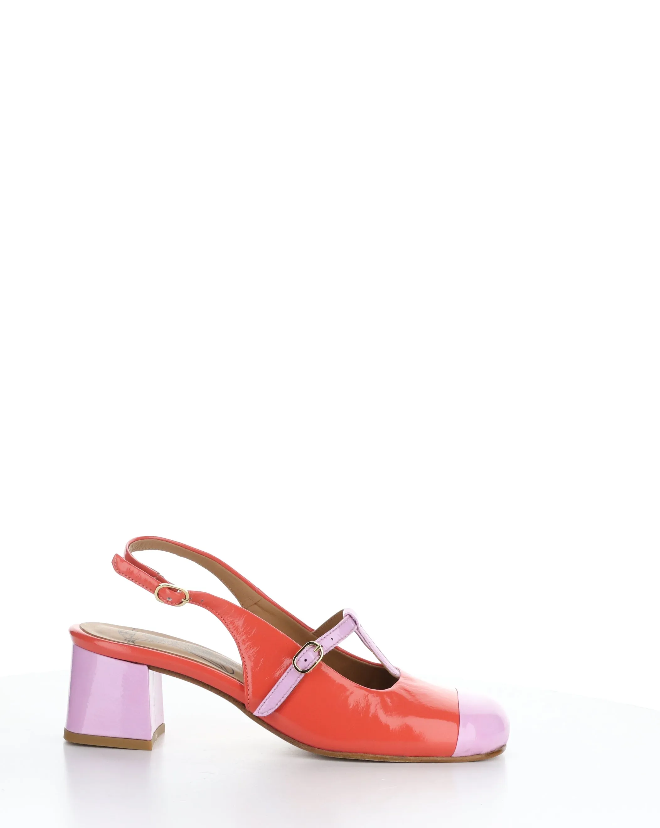 SOLN083FLY 001 PINK/SCARLET Round Toe Shoes