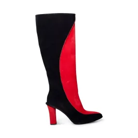 UGG X Tschabalala Self Fatale Heel Black / Red Boot - Women's