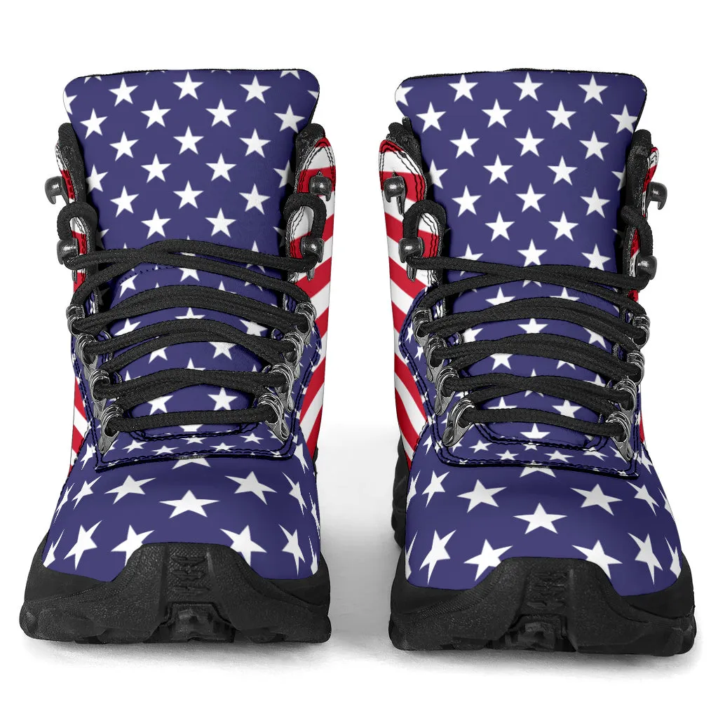 USA Flag - Alpine Boots