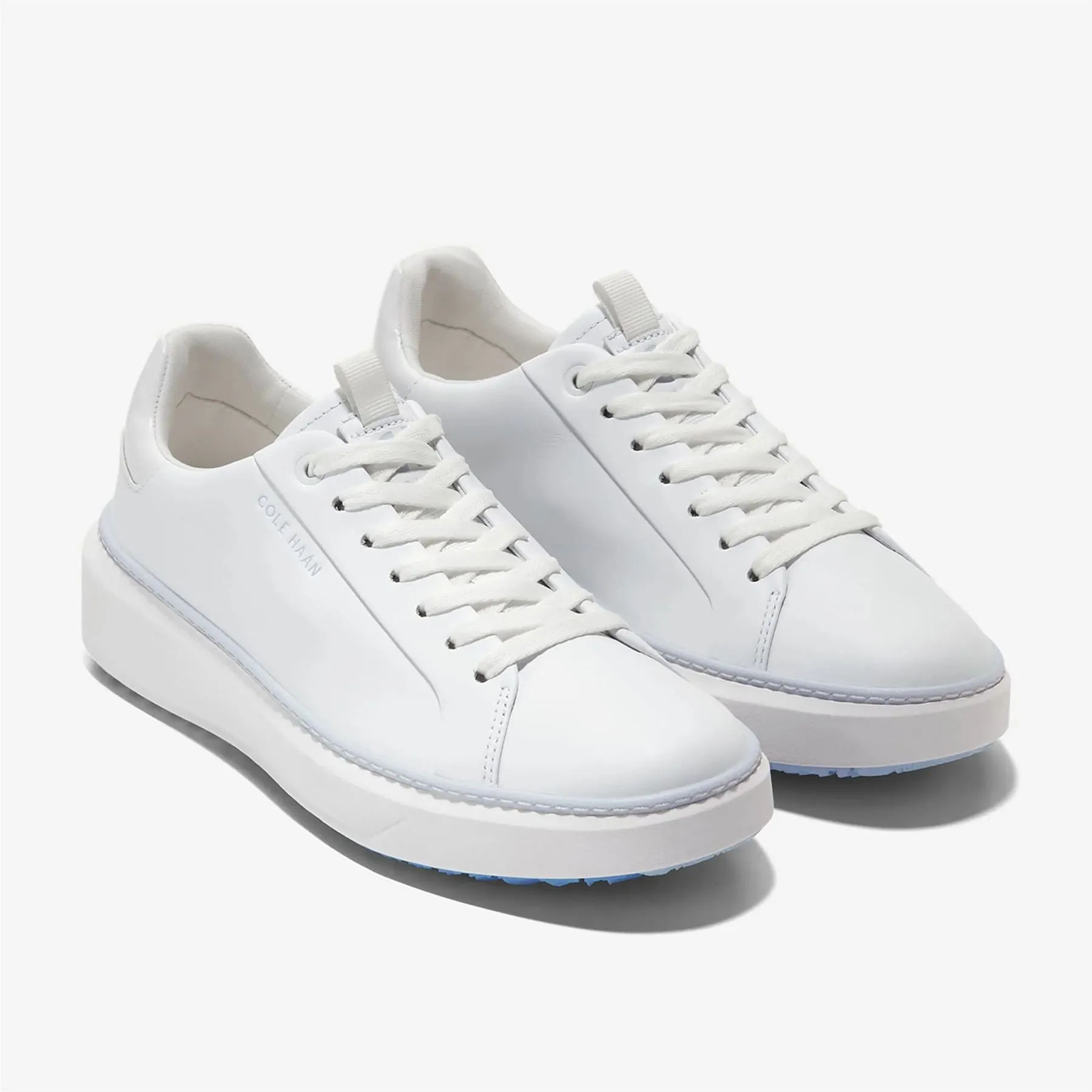 Womens GRANDPRO Topspin Golf Shoes White/Heather - SS24