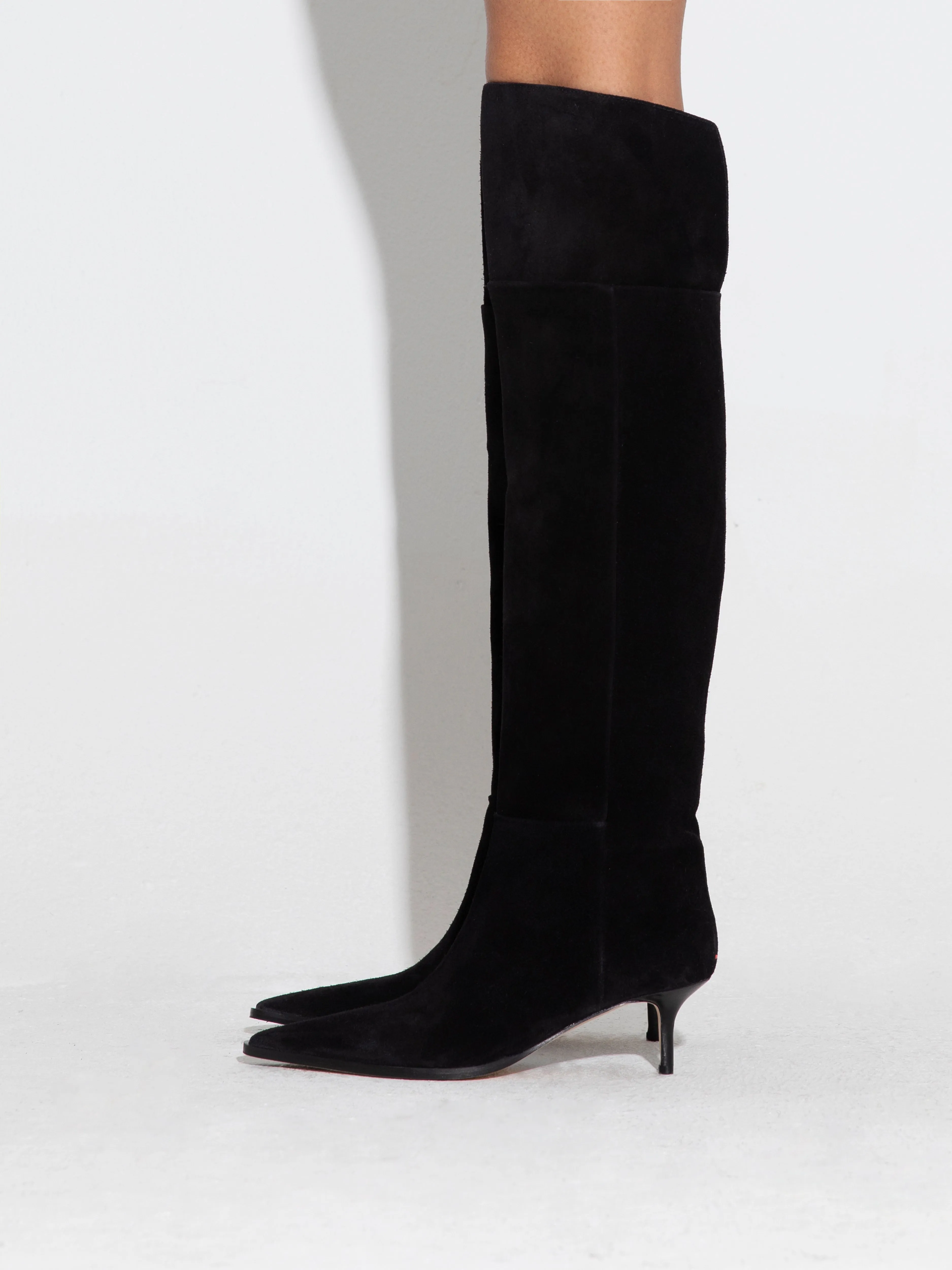 Zsazsa Suede Over-Knee Boots